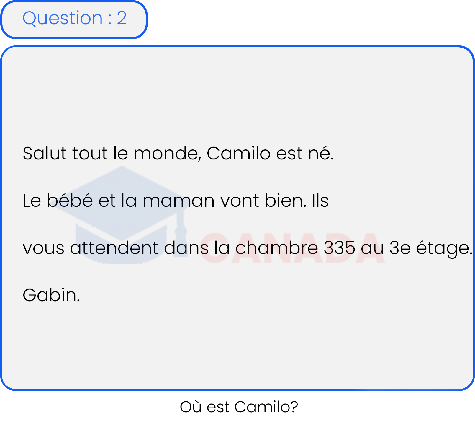 Question 2