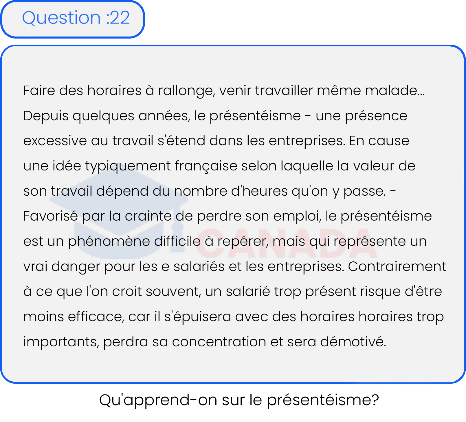 Question 22