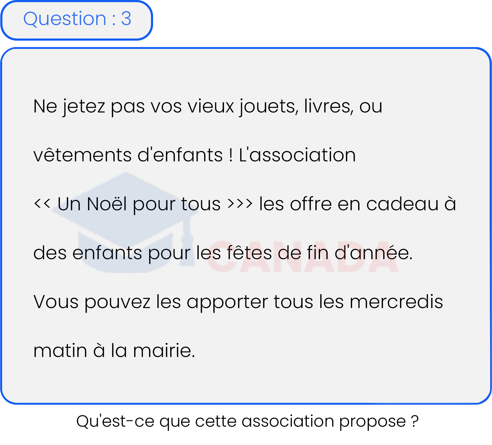 Question 3