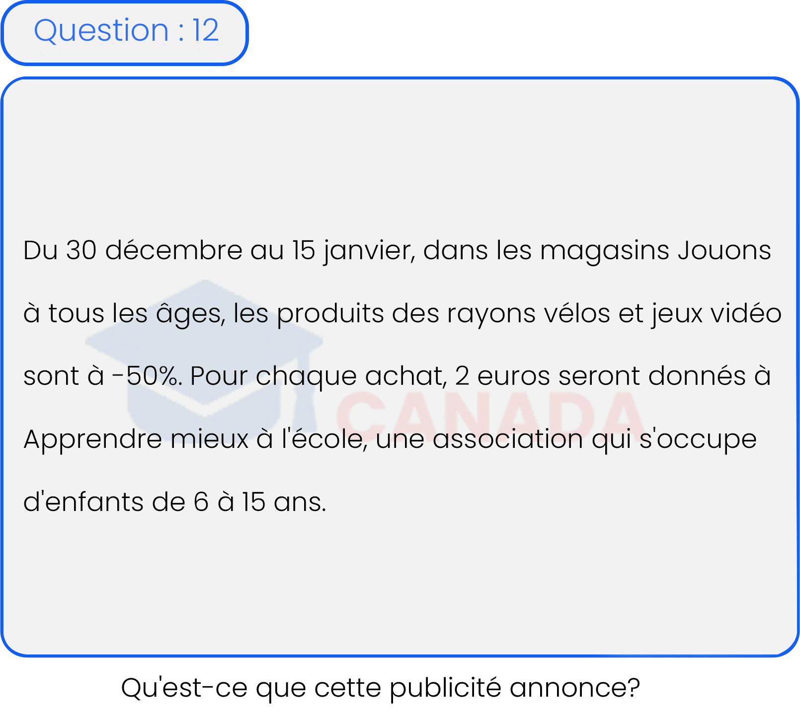 Question 12