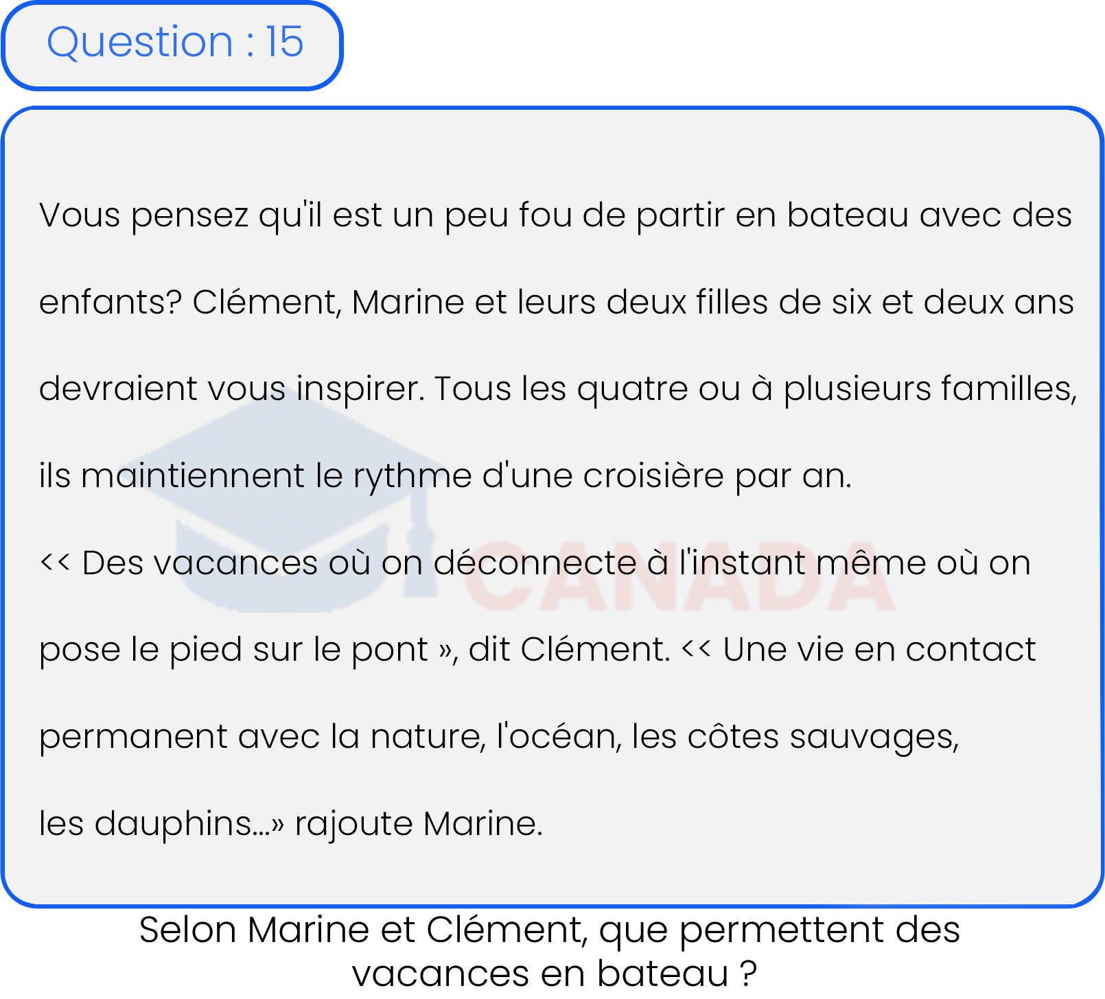 Question 15