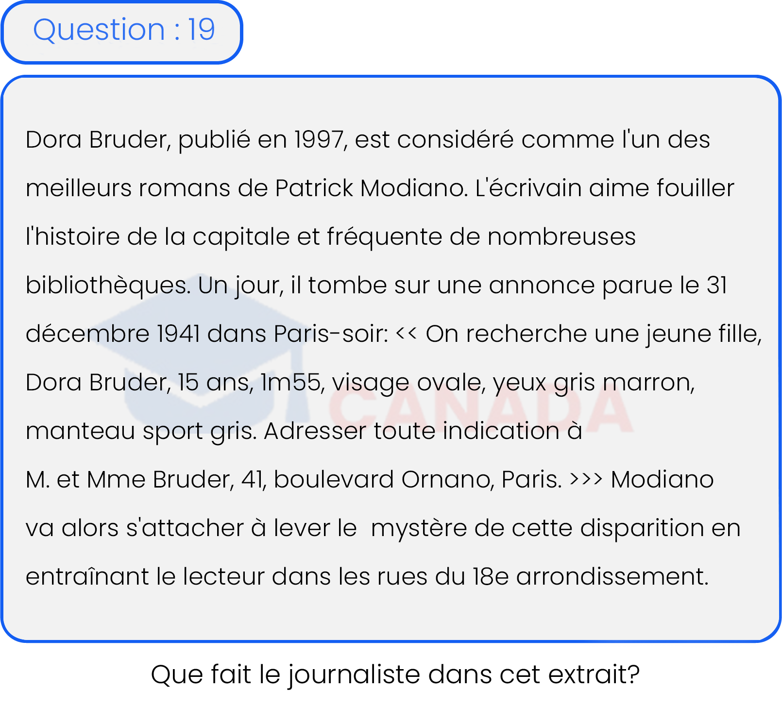 Question 19