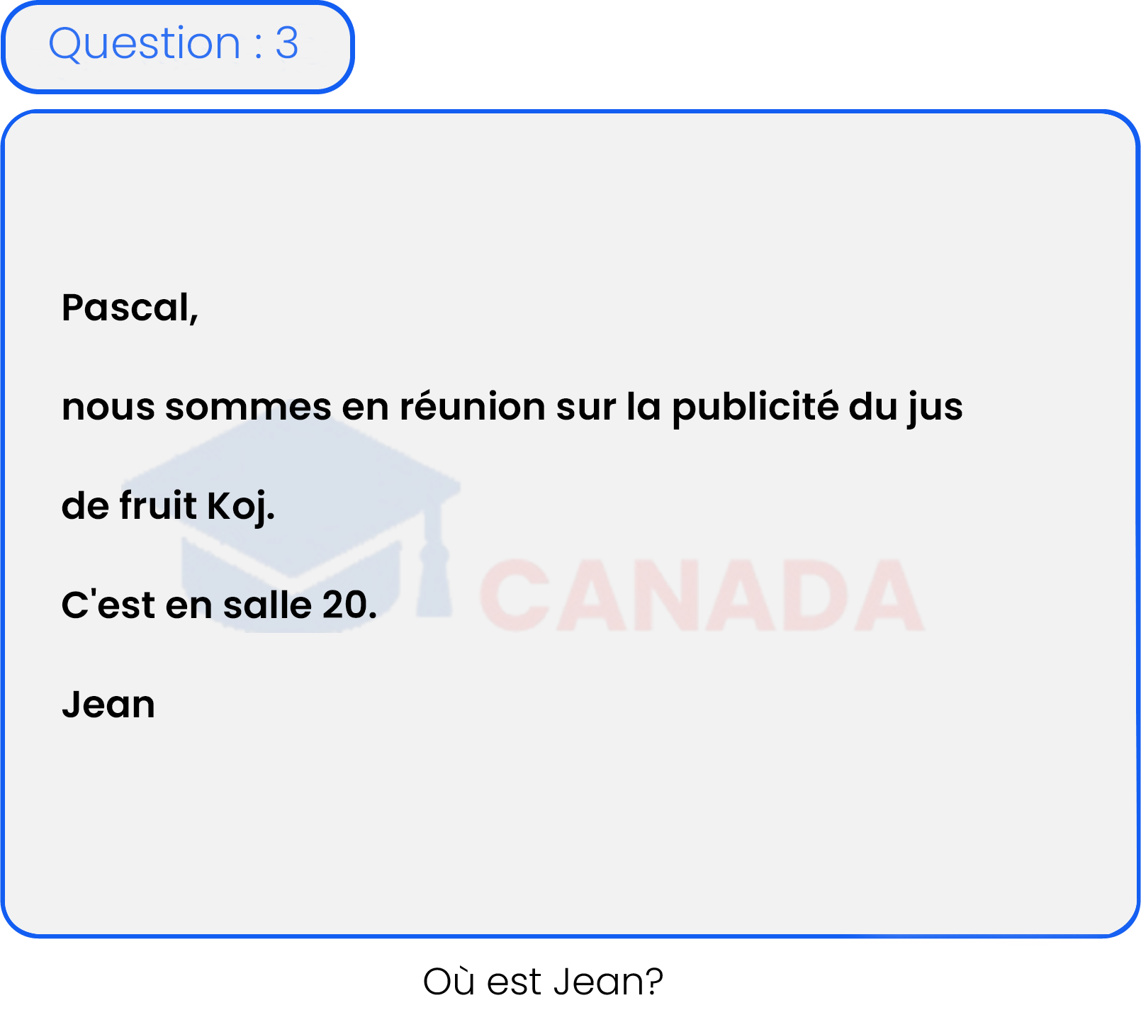 Question 3