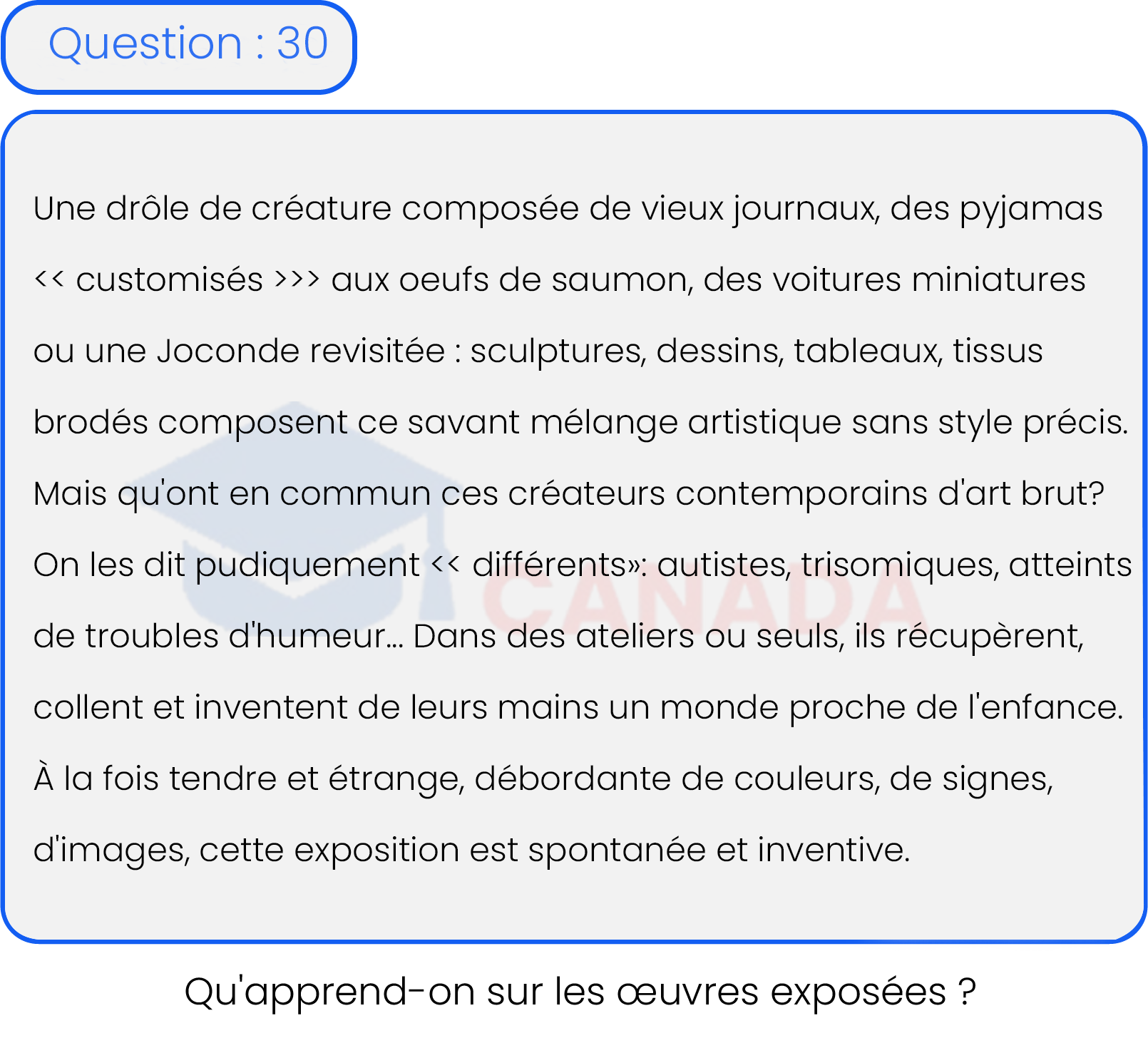 Question 30