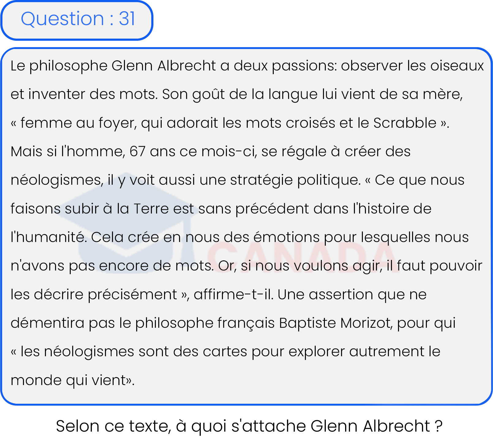 Question 31