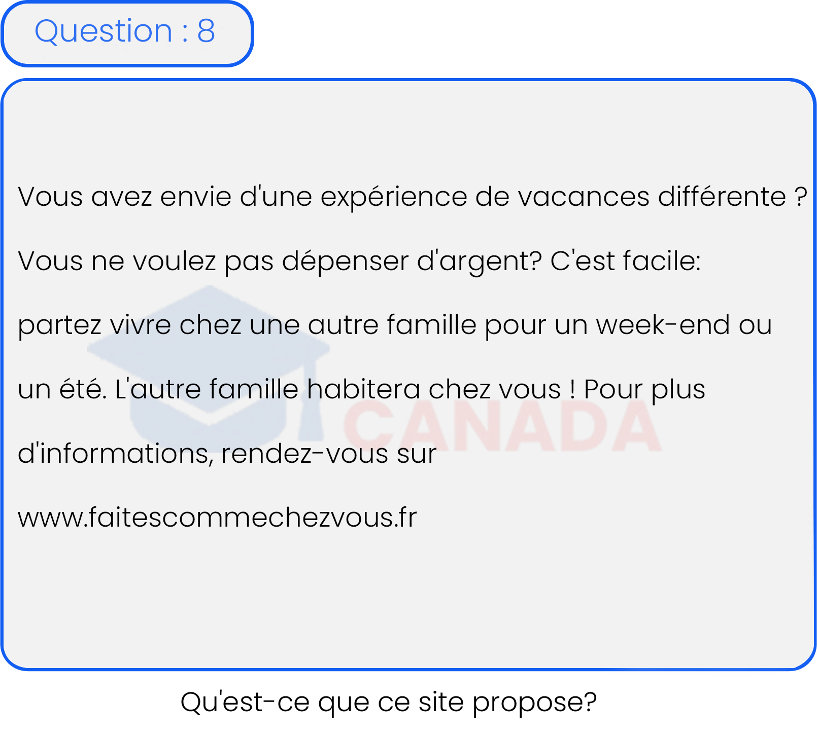 Question 8