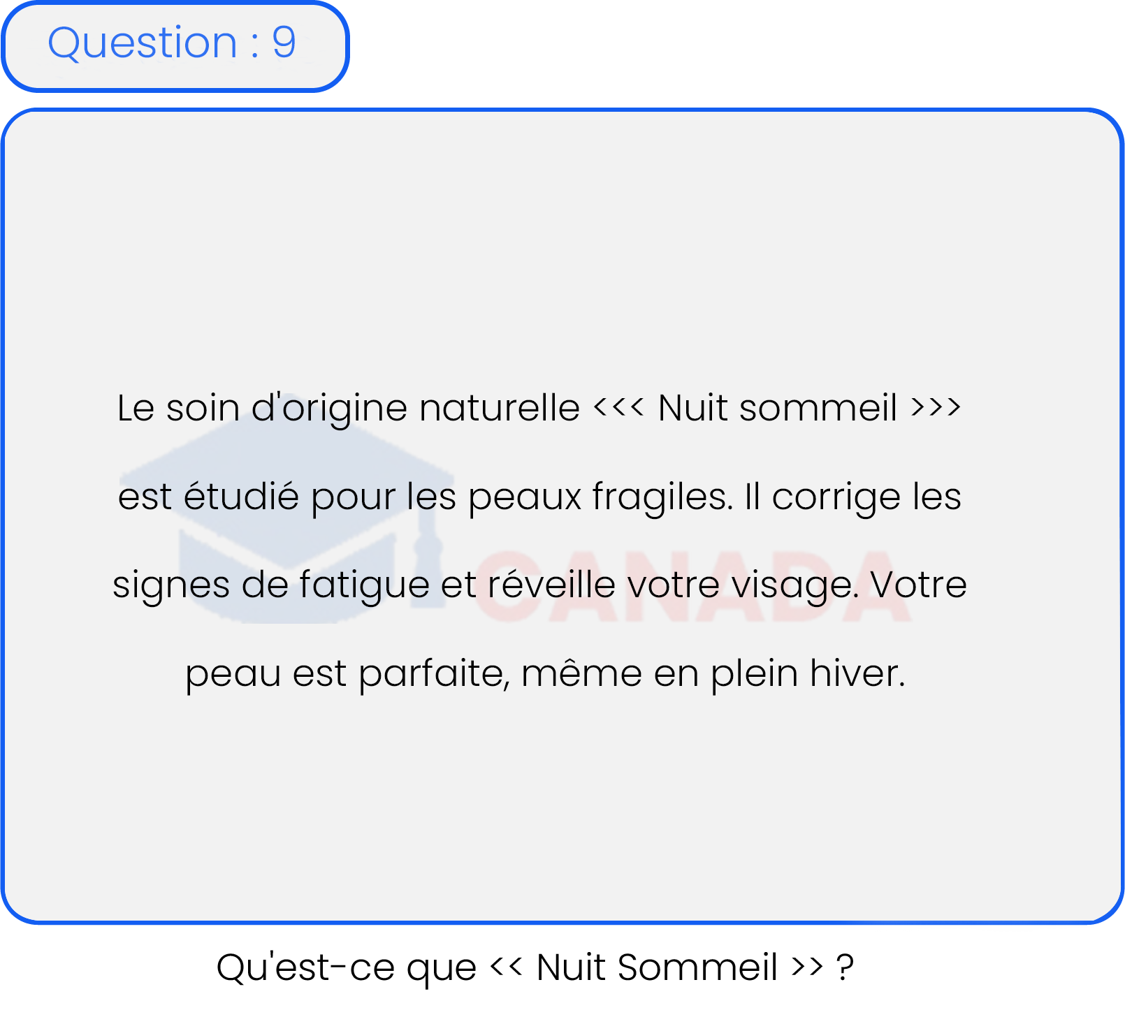 Question 9