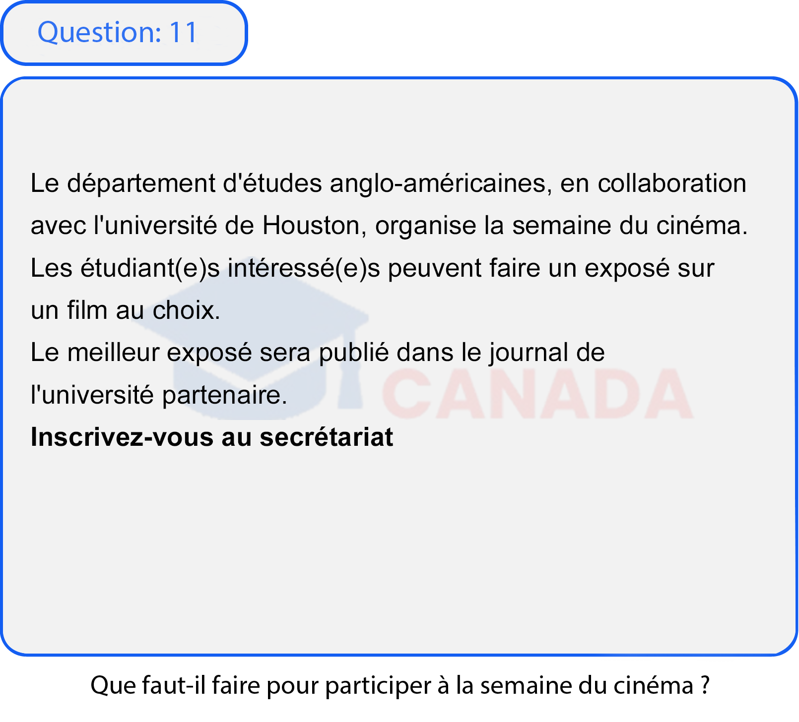 Question 11