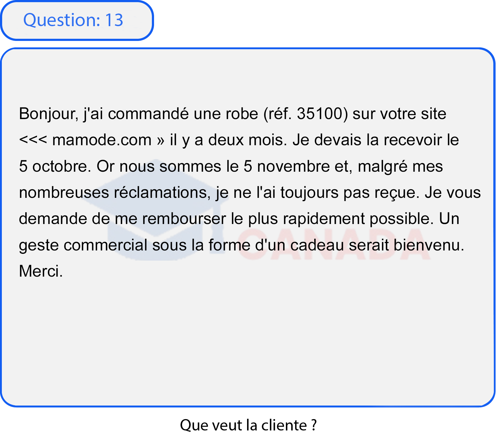 Question 13