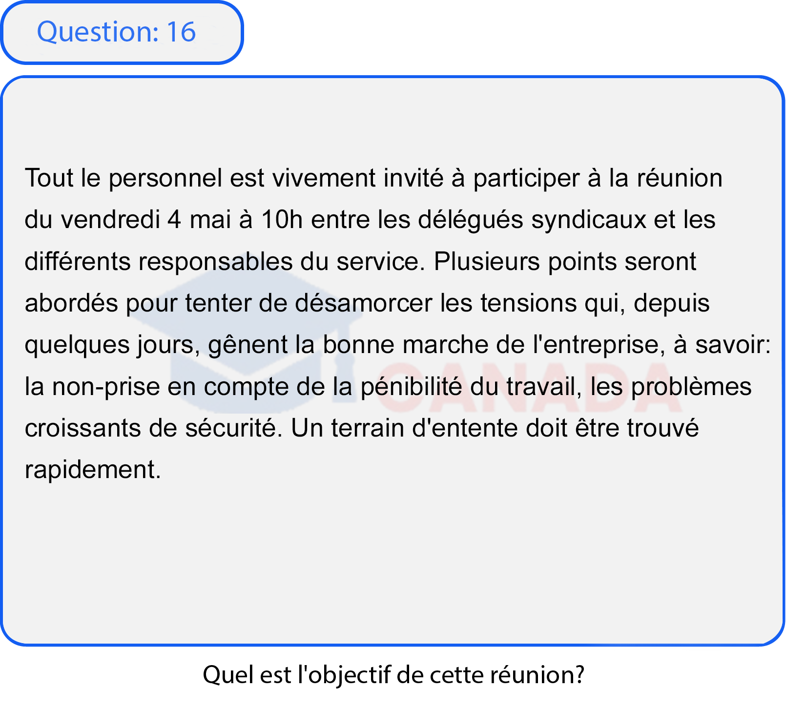 Question 16