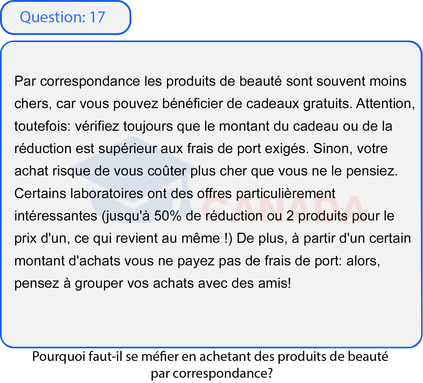 Question 17