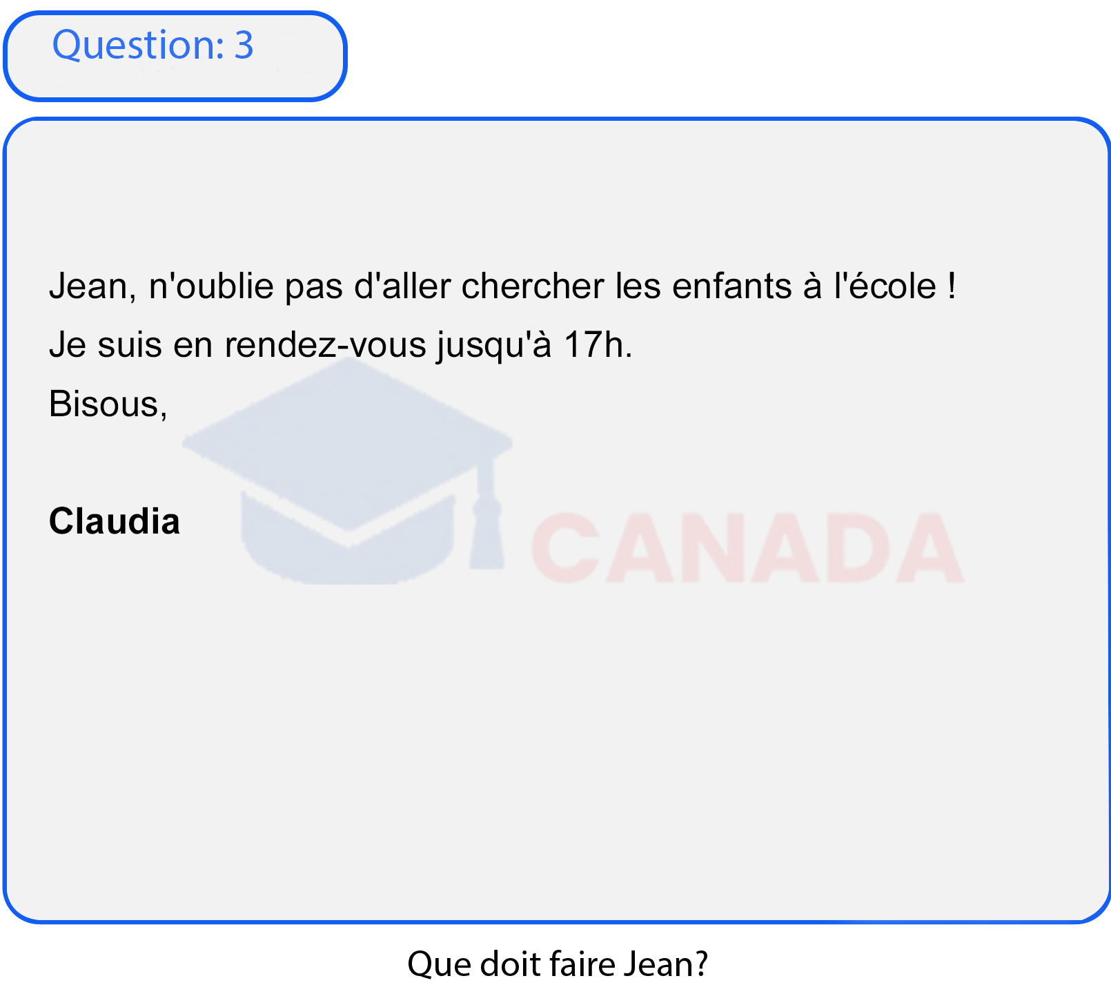 Question 3