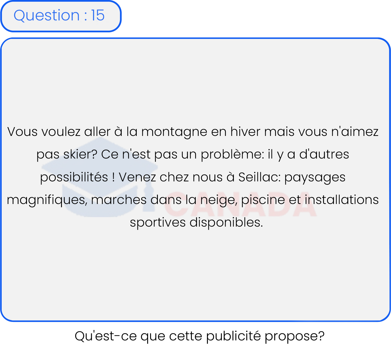 Question 15