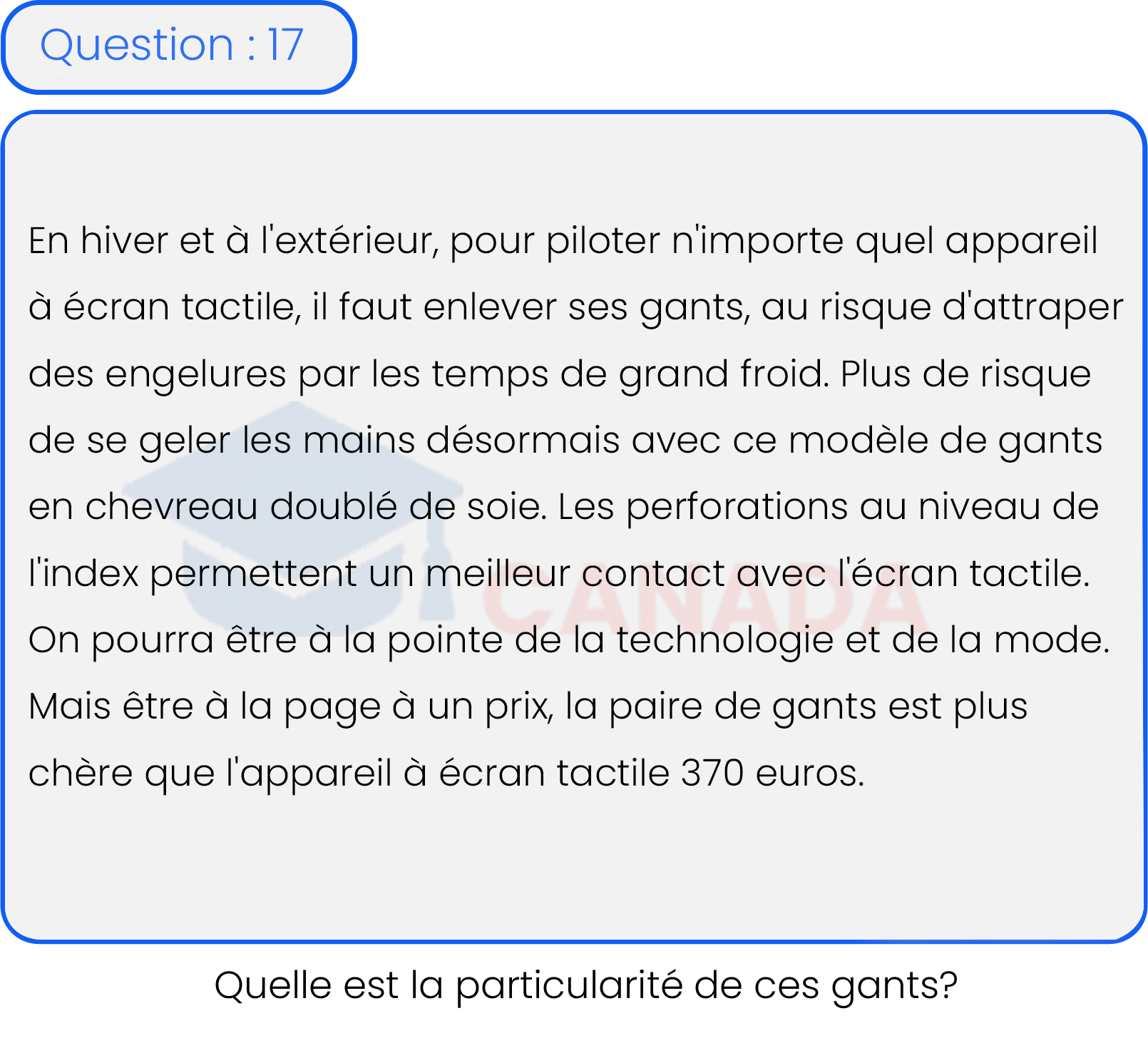 Question 17