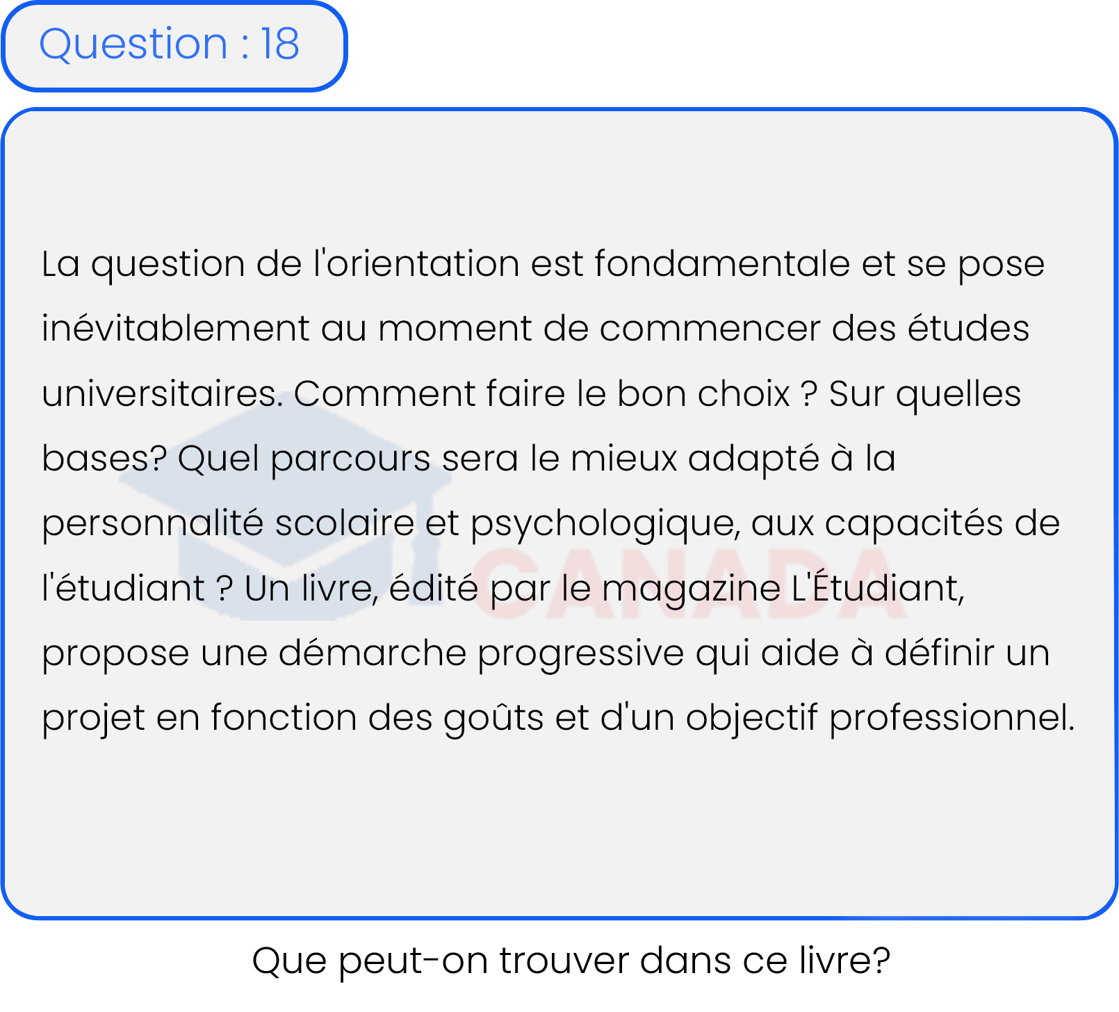 Question 18