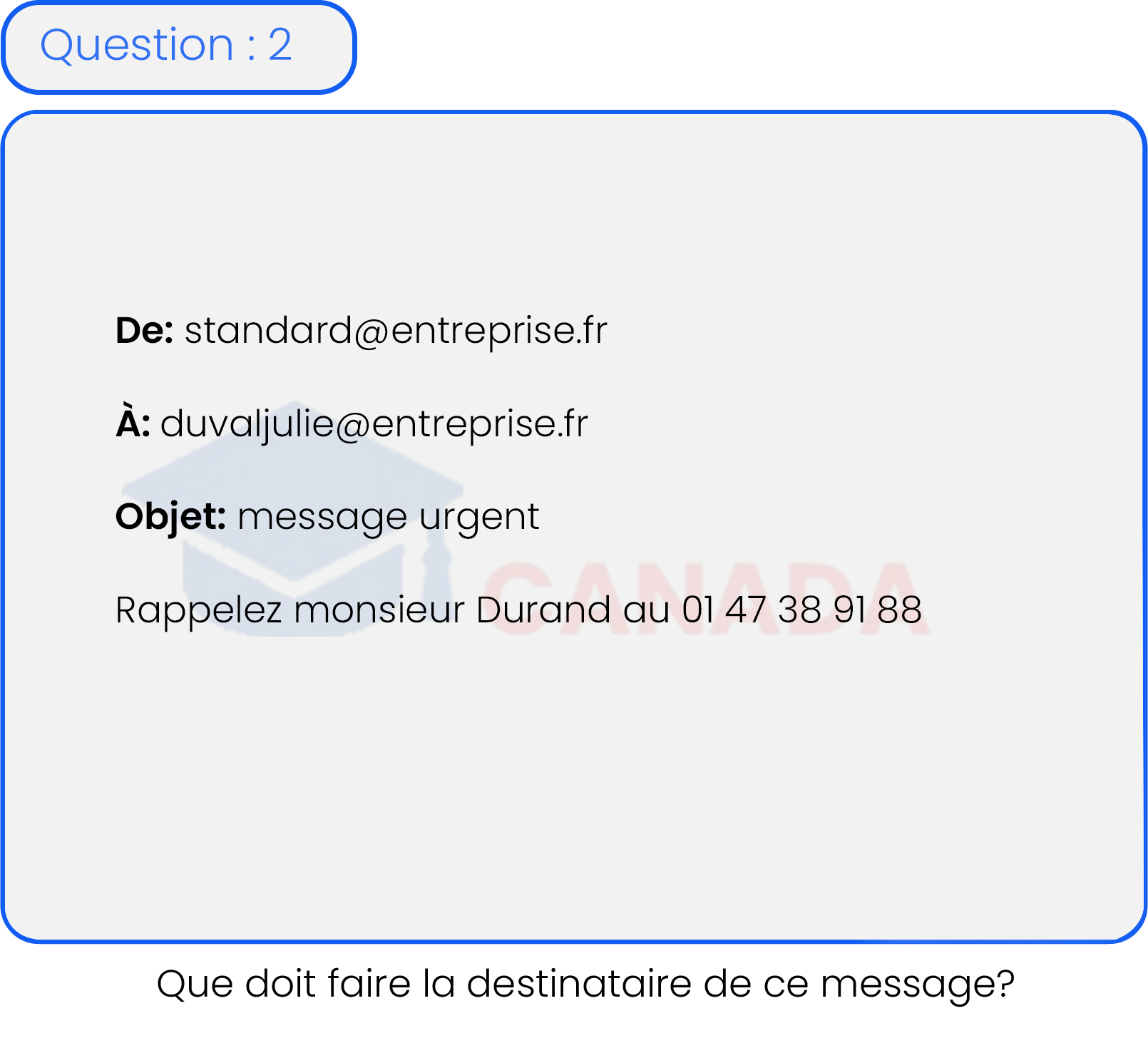 Question 2