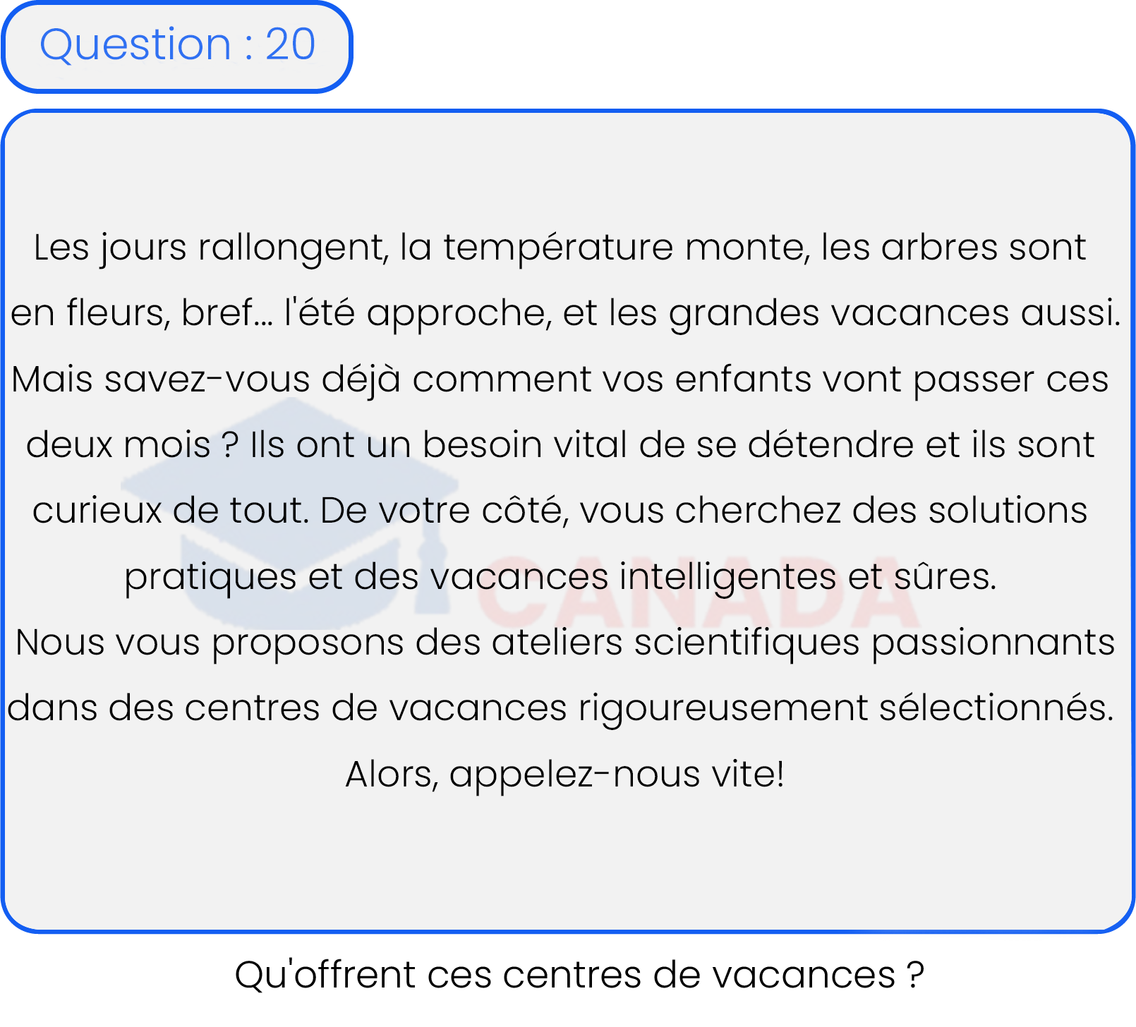 Question 20