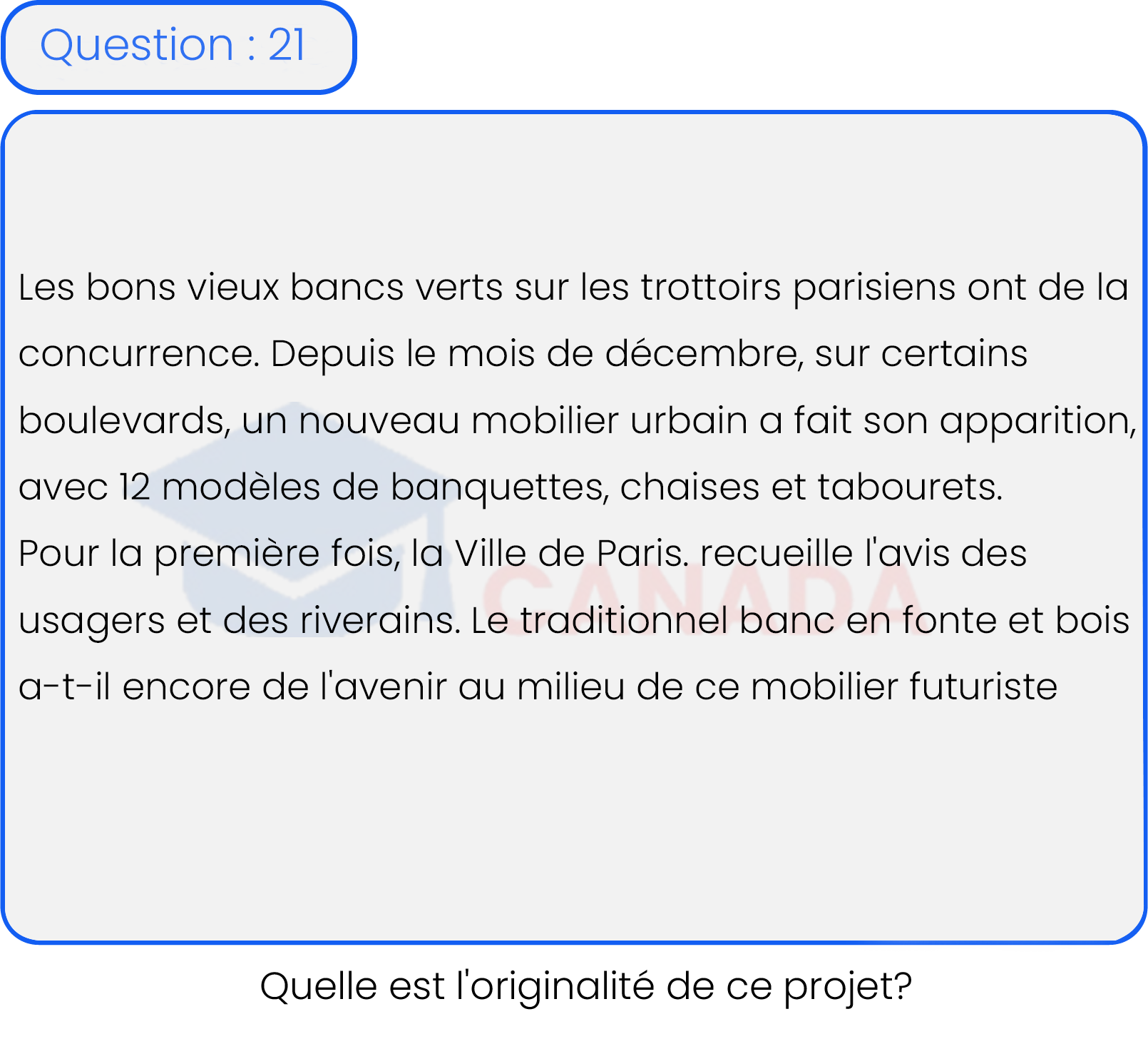 Question 21