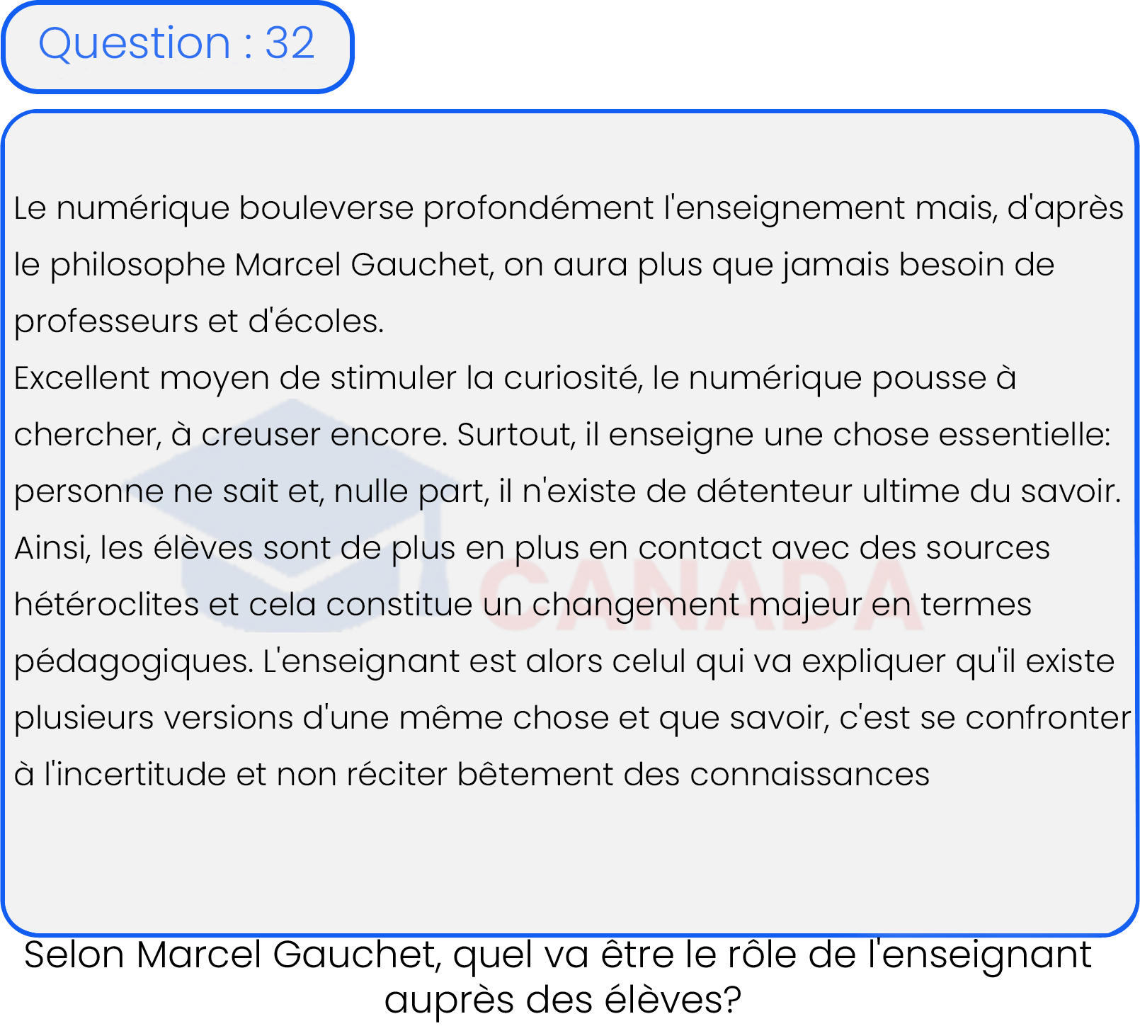 Question 32
