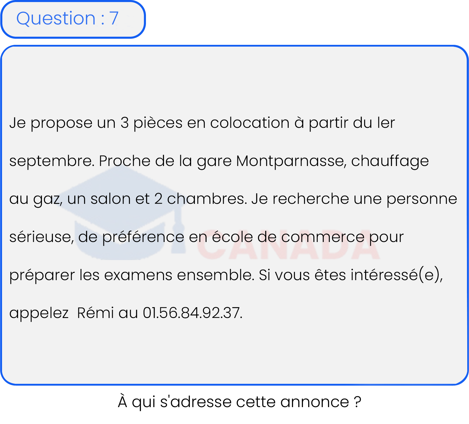 Question 7