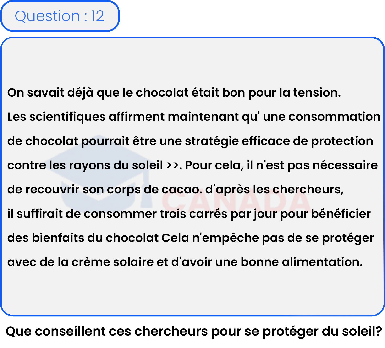 Question 12