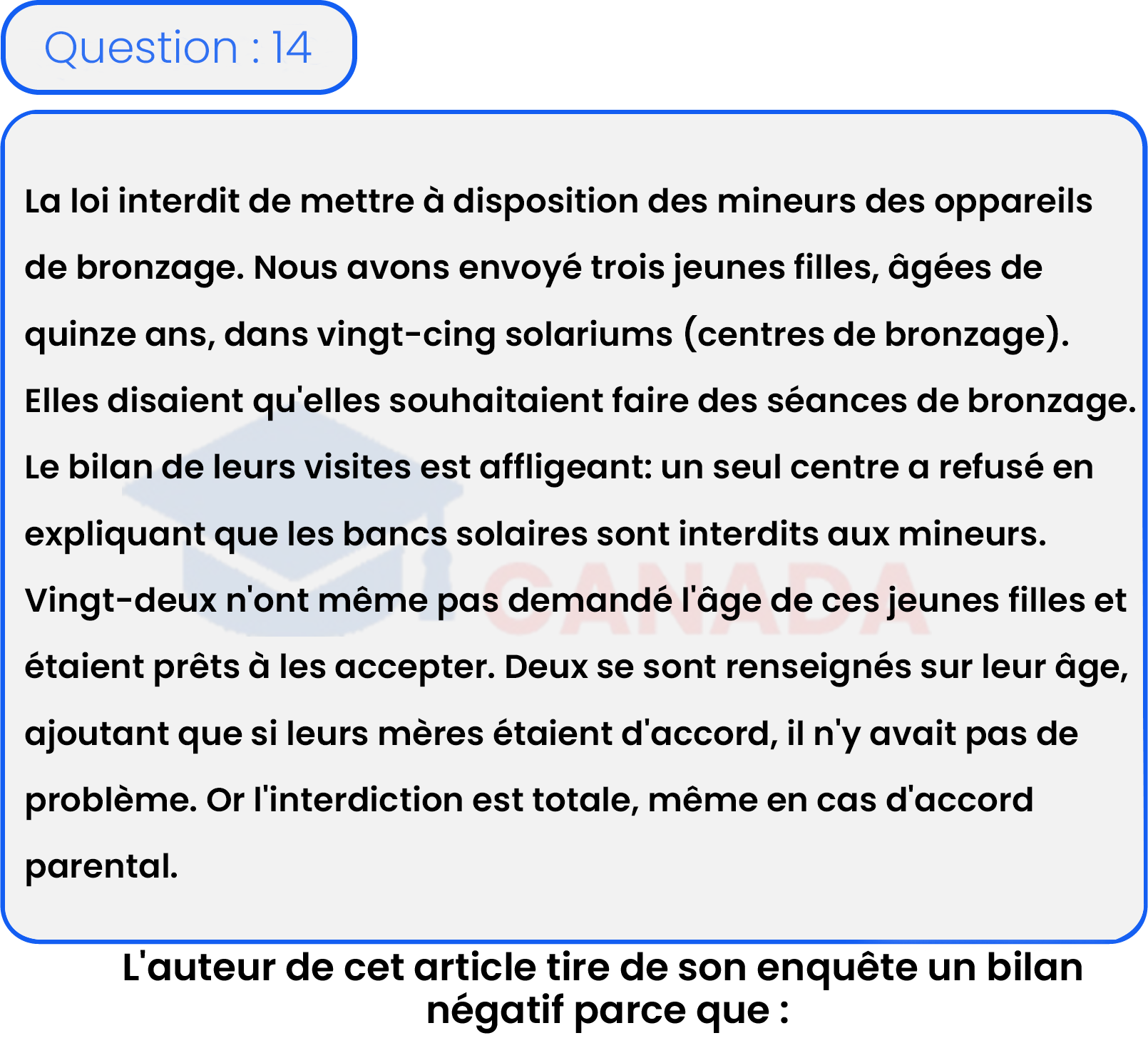 Question 14