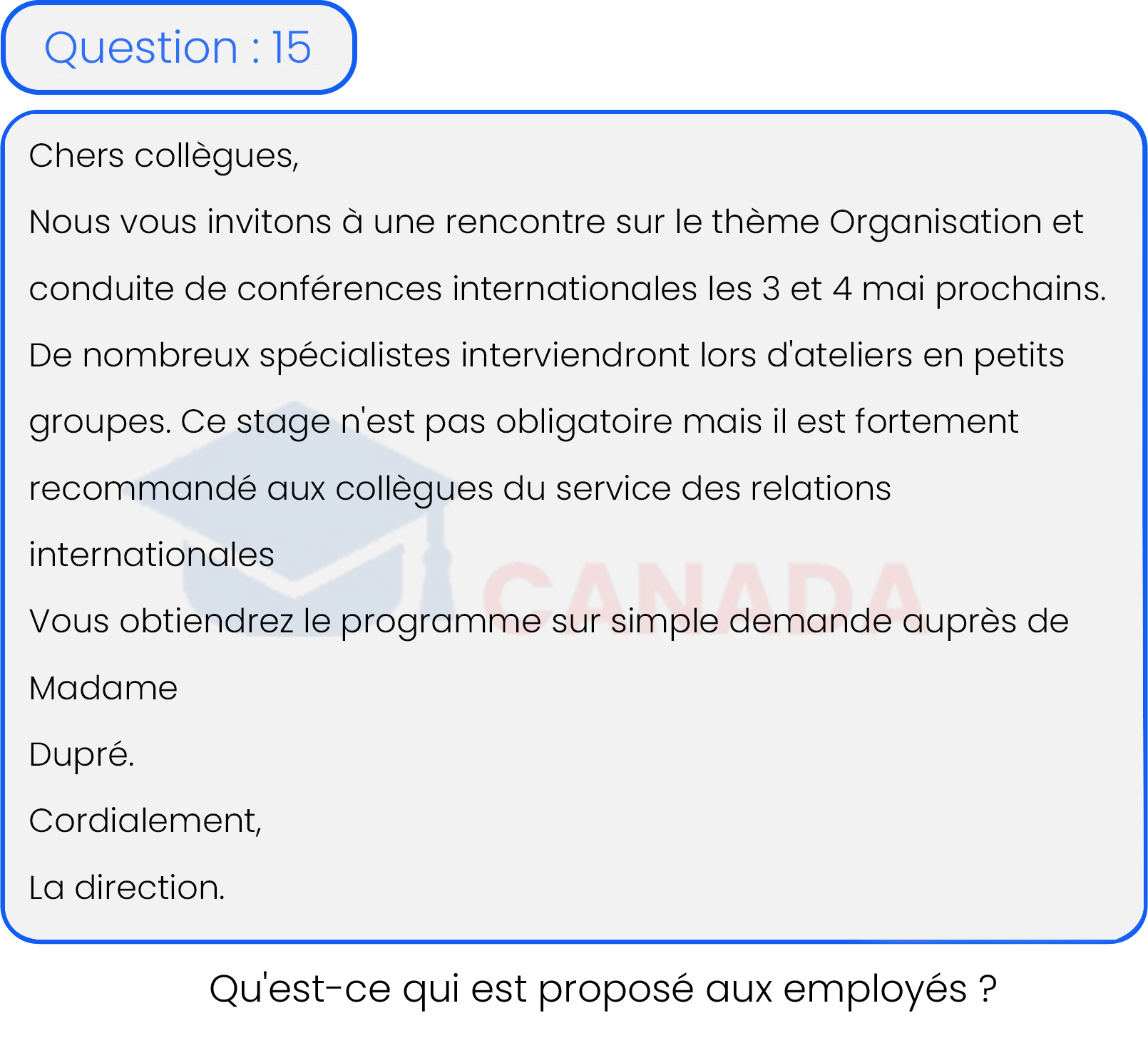 Question 15