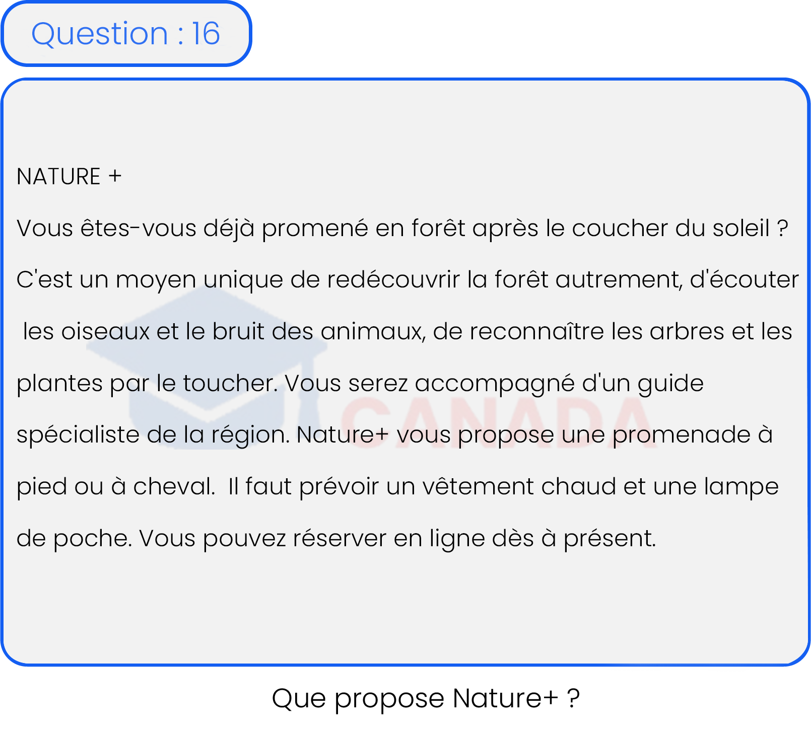 Question 16
