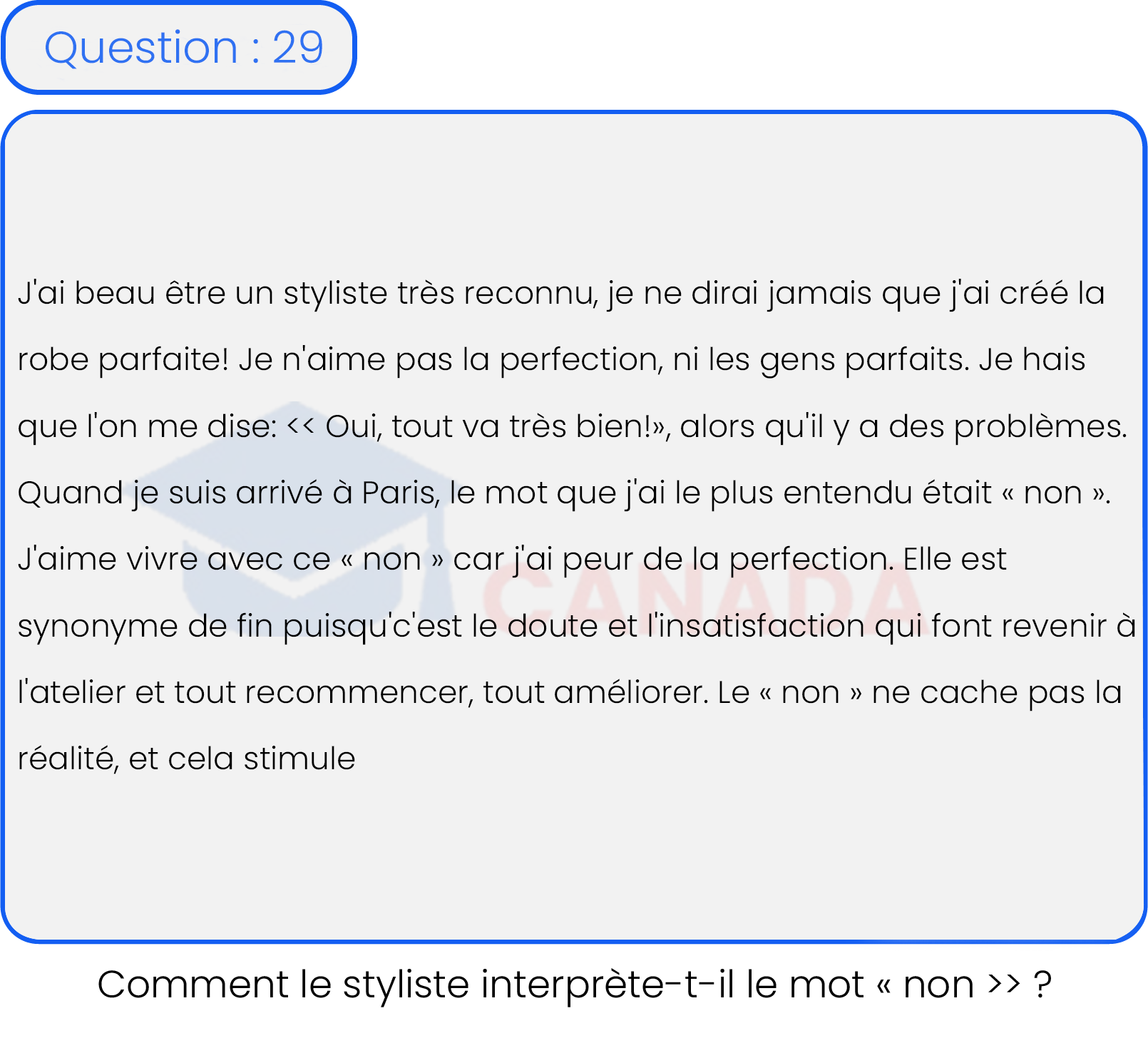 Question 29