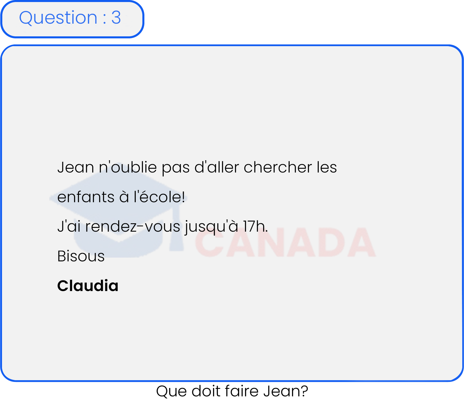 Question 3