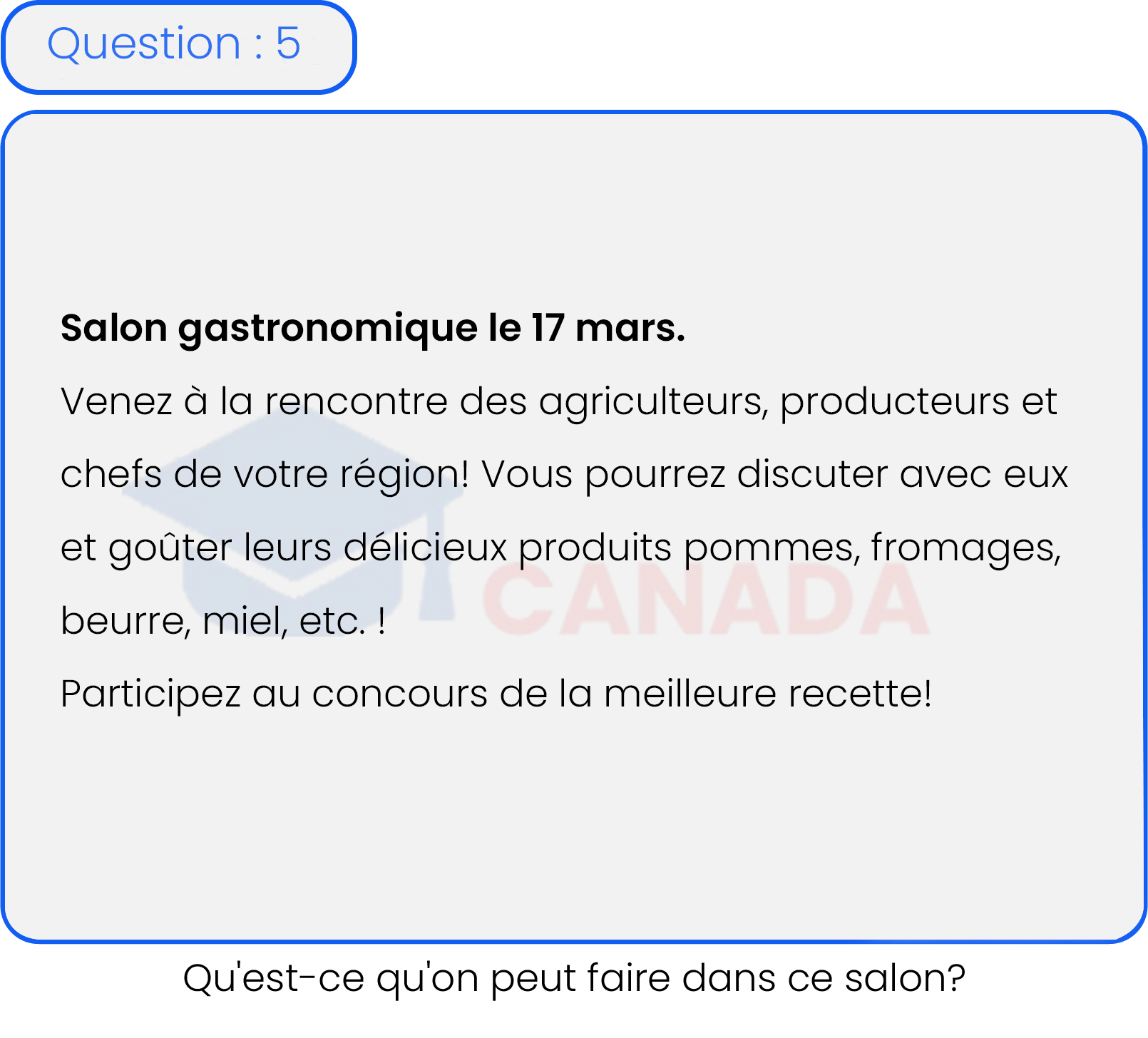 Question 5