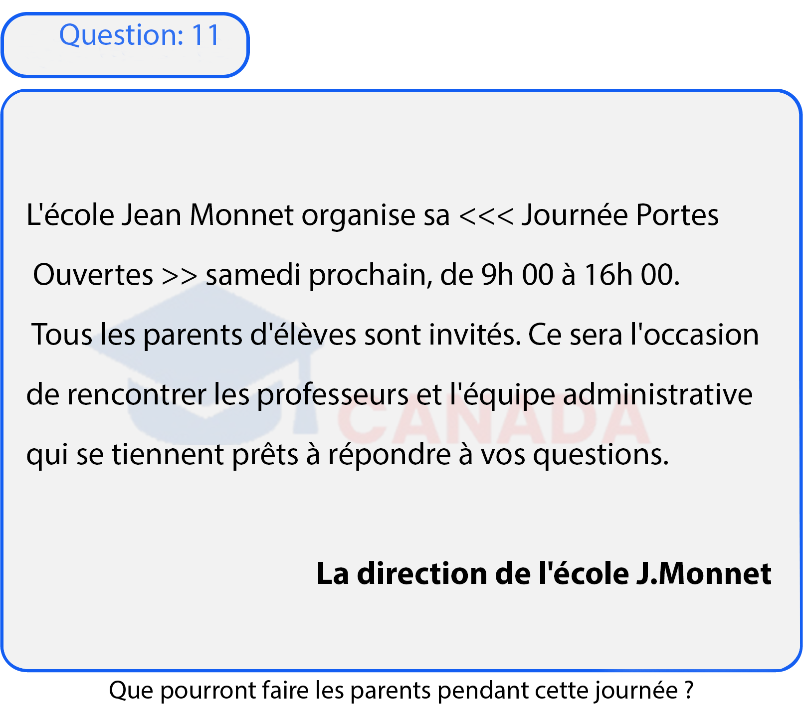 Question 11