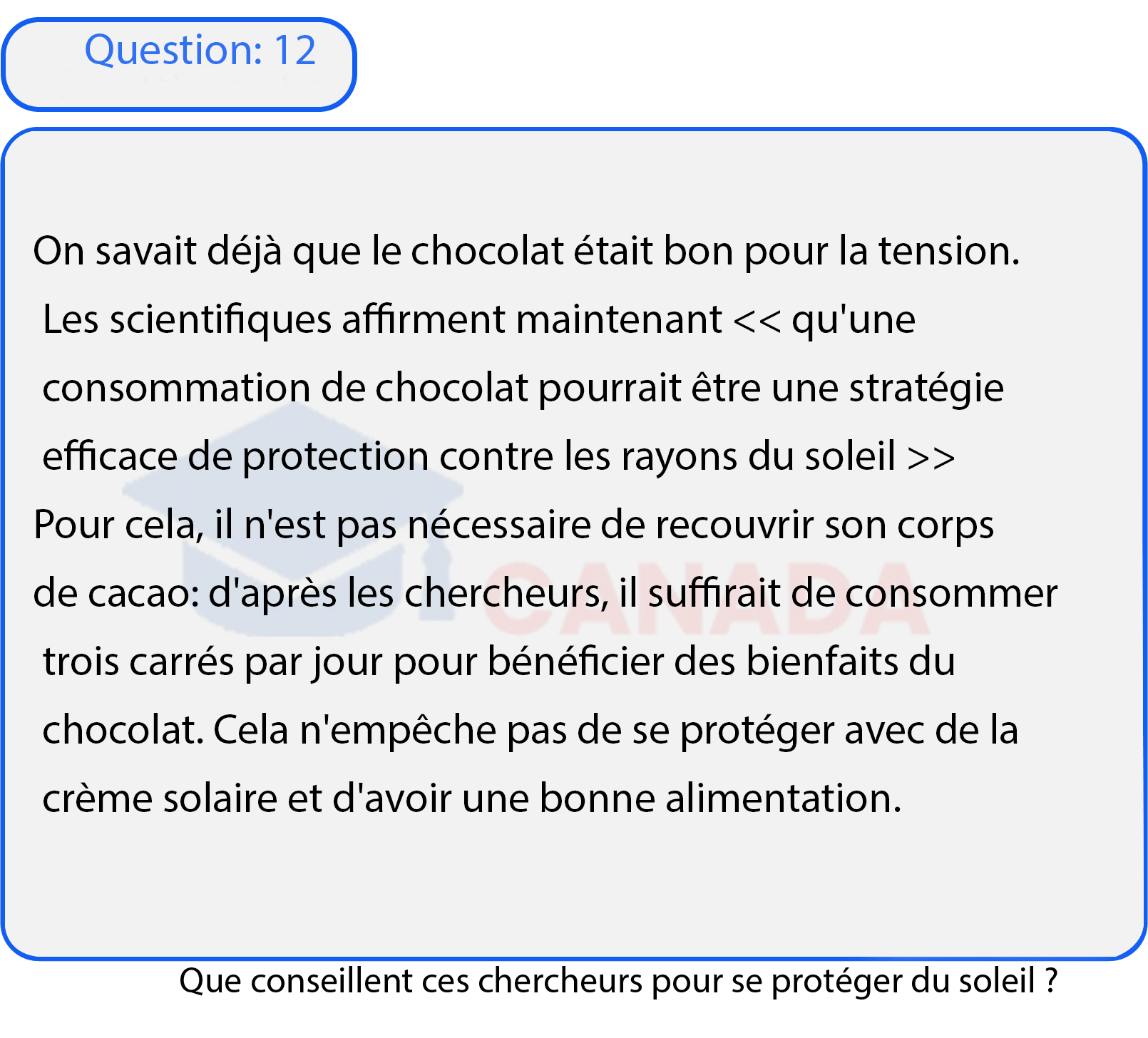 Question 12