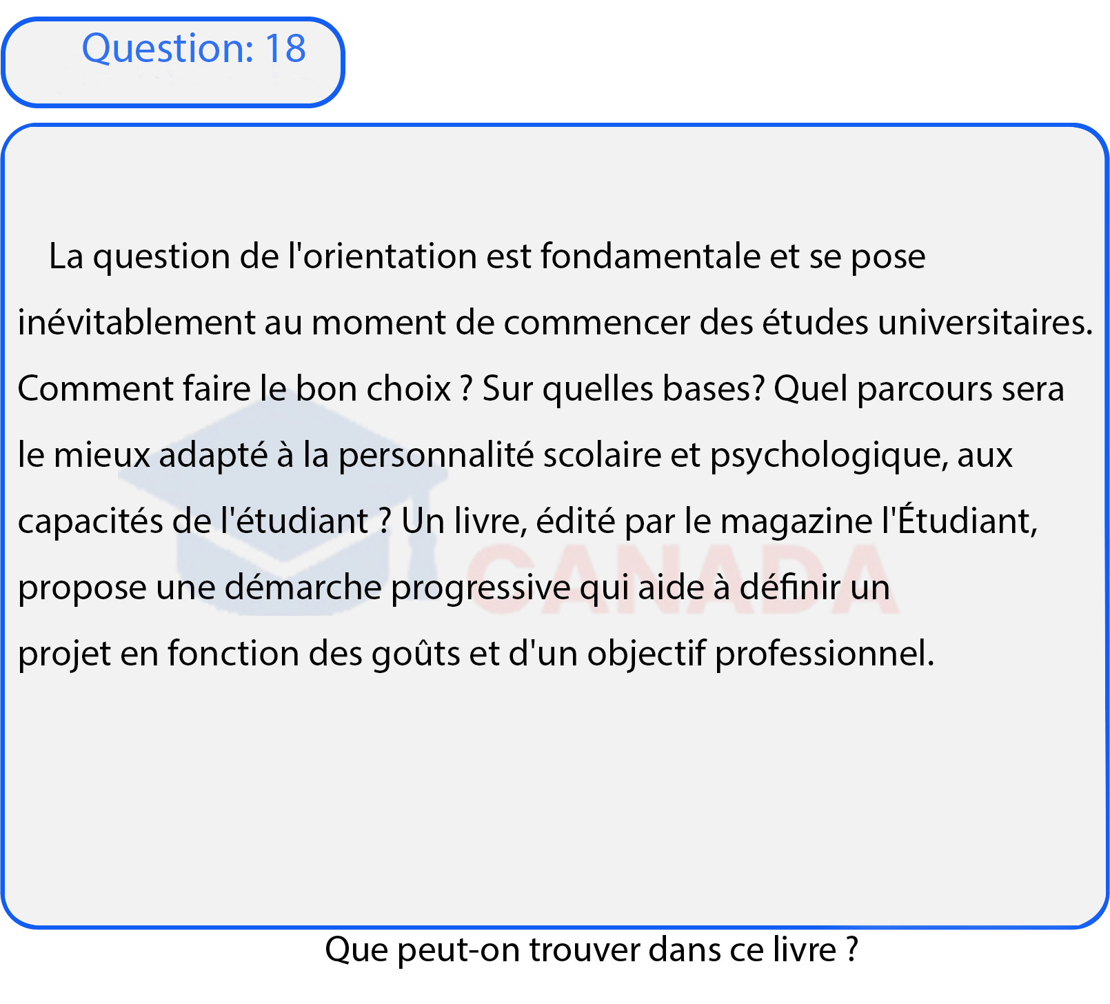 Question 18