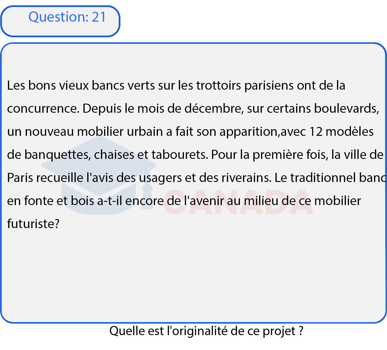 Question 21