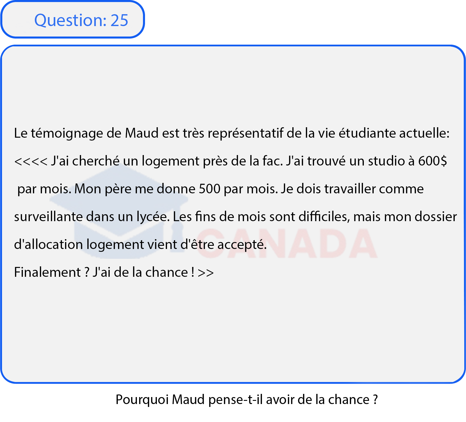 Question 25