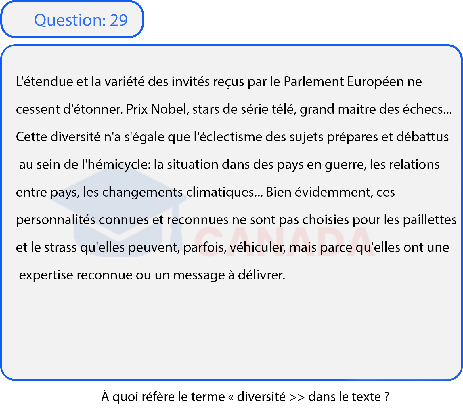 Question 29