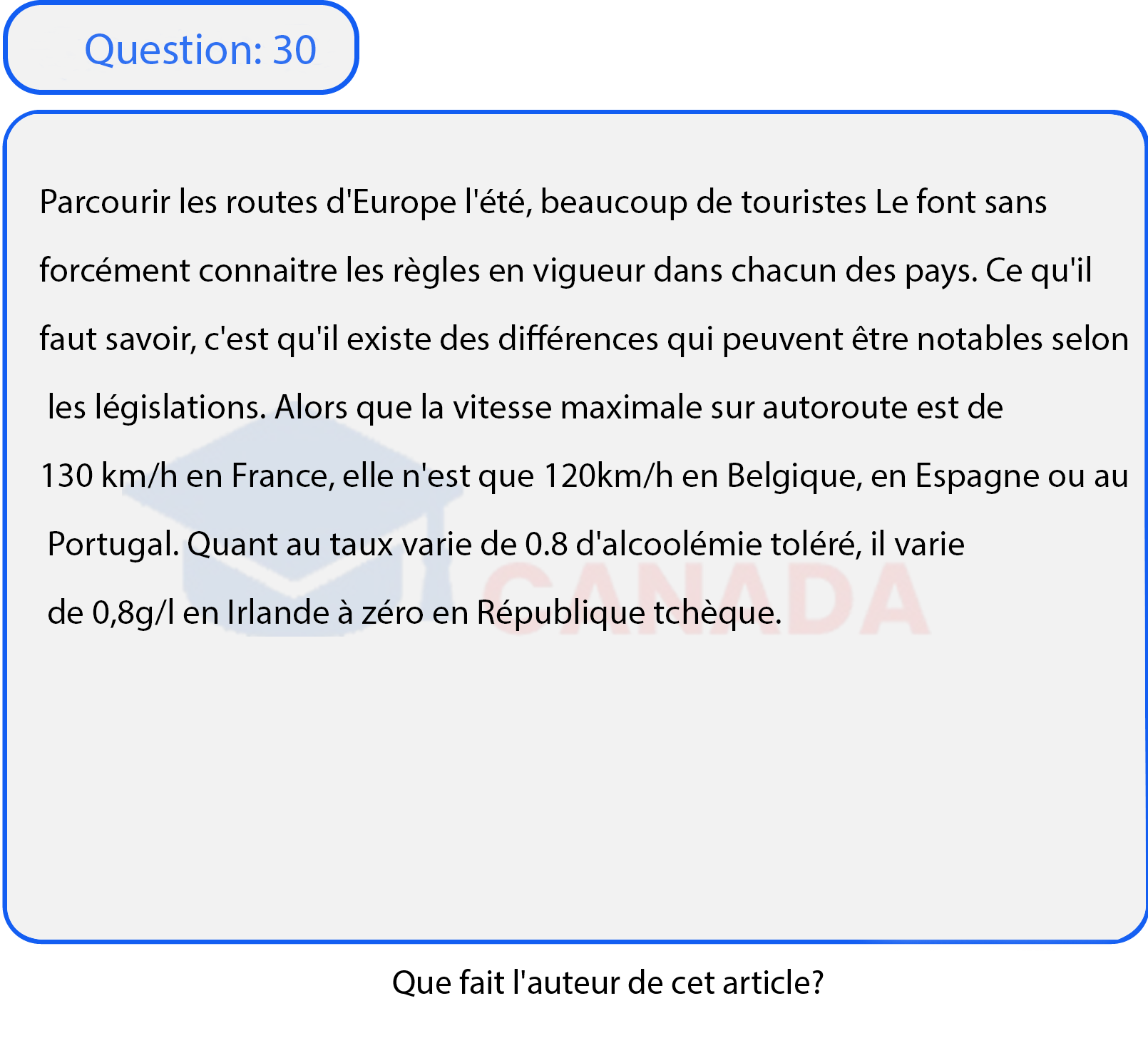 Question 30