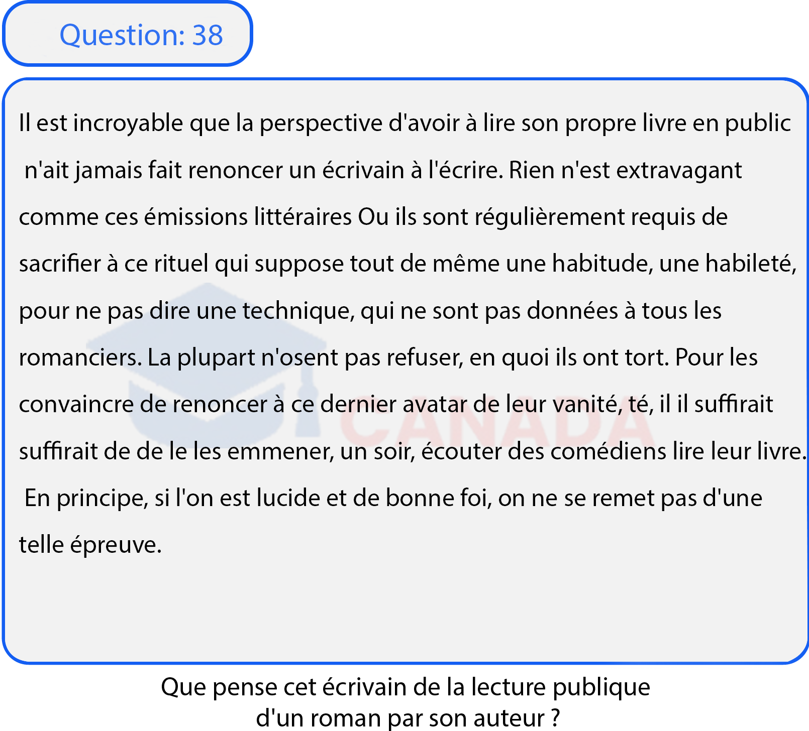 Question 38