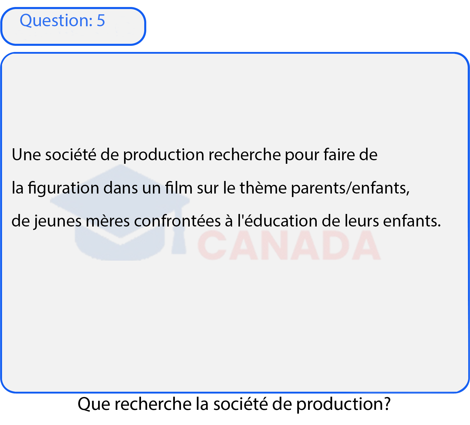 Question 5