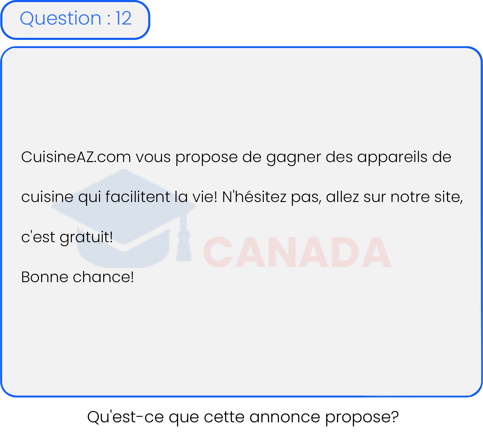 Question 12