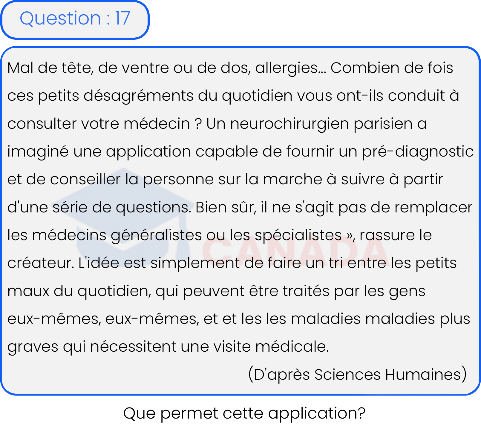 Question 17