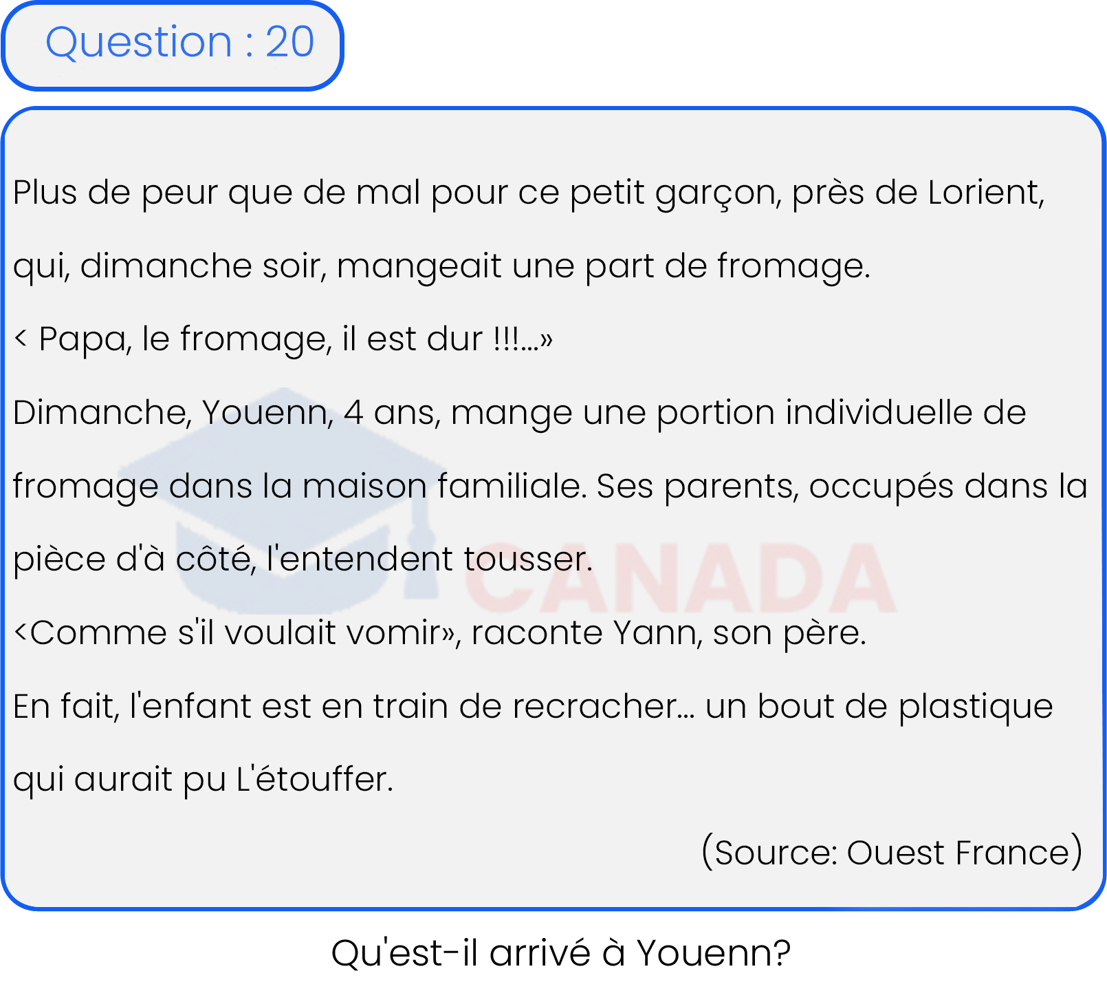 Question 20