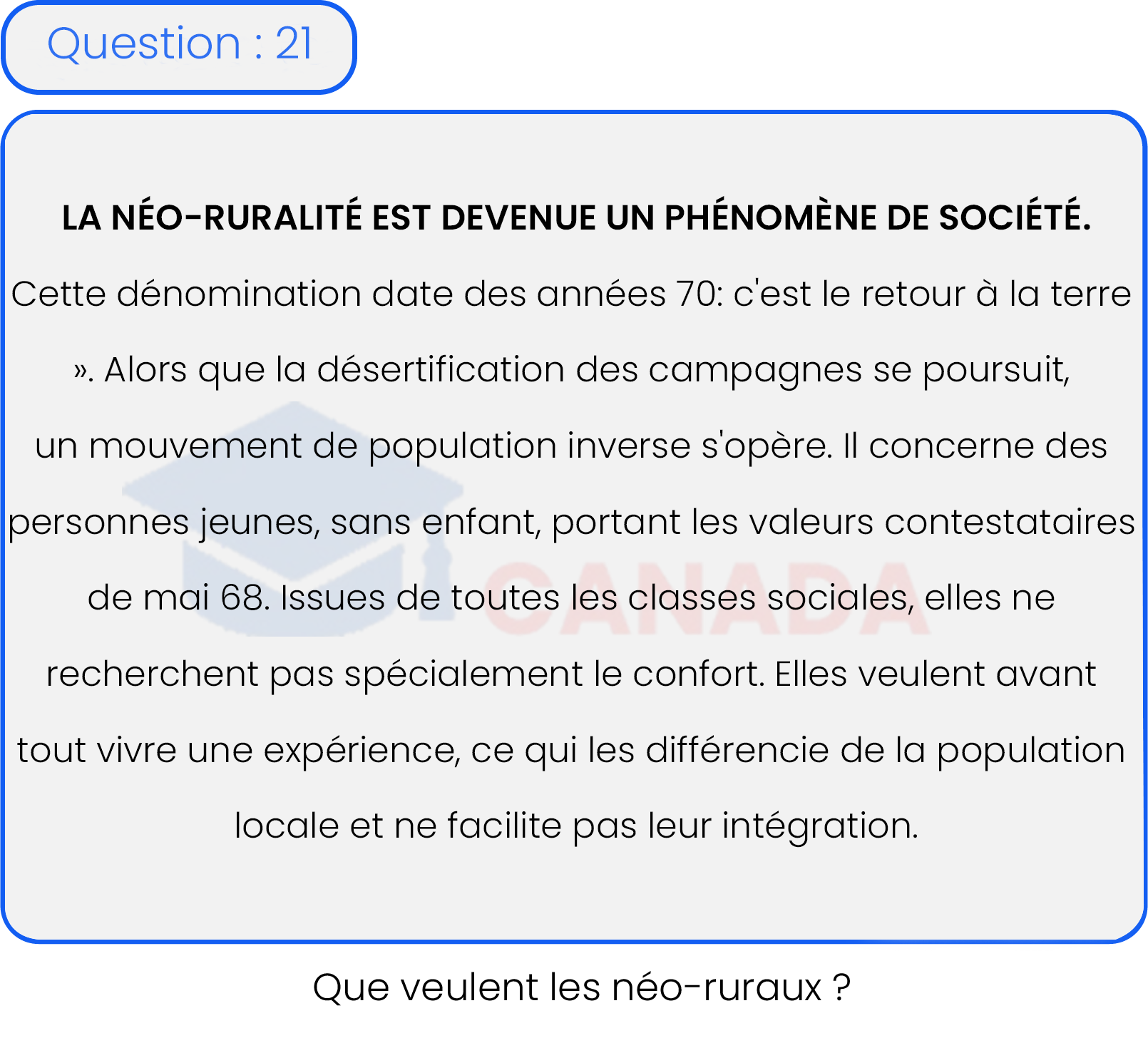 Question 21