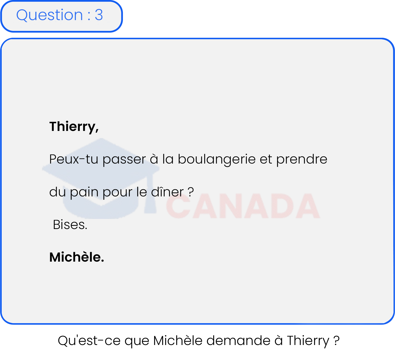 Question 3