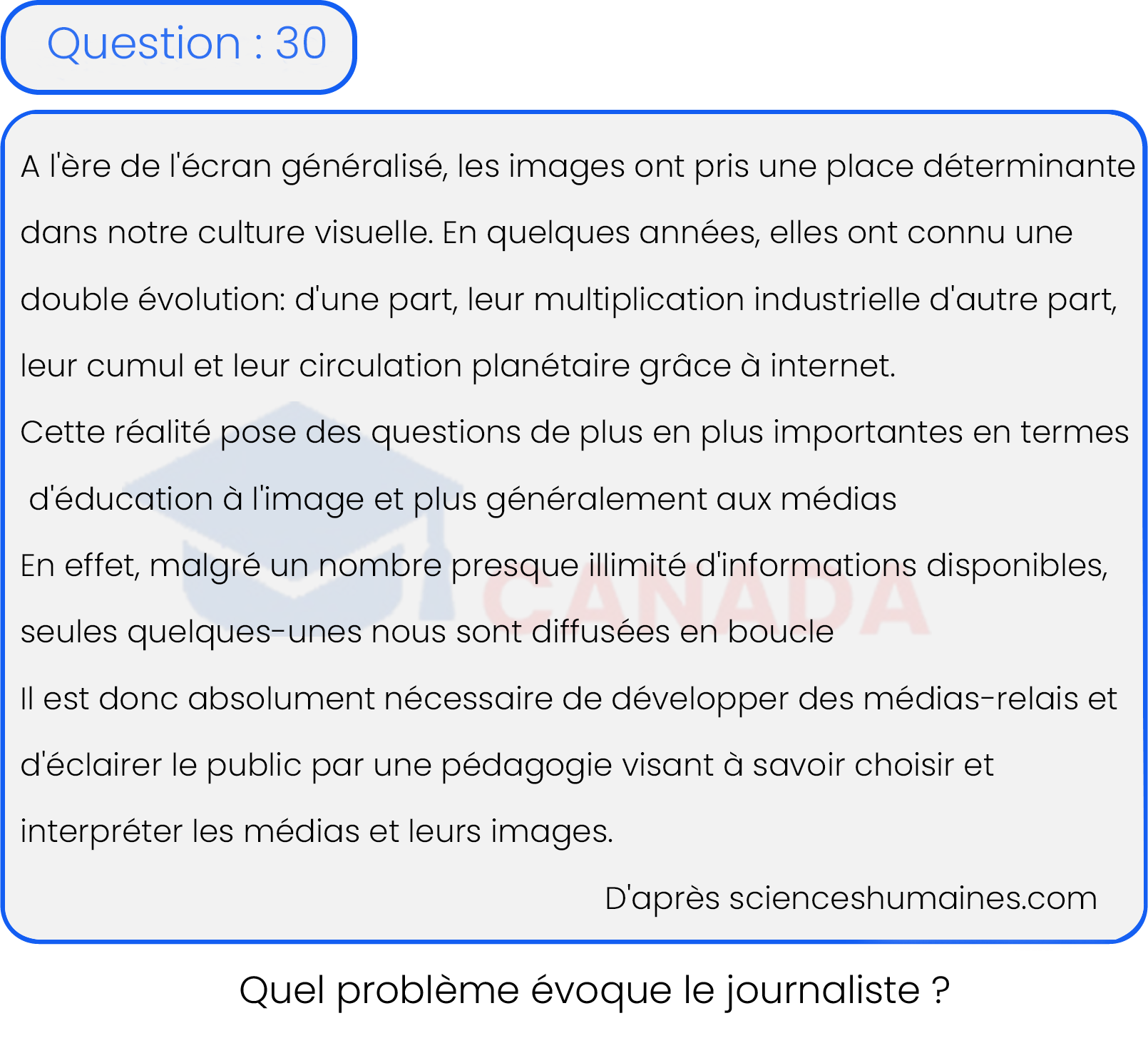 Question 30