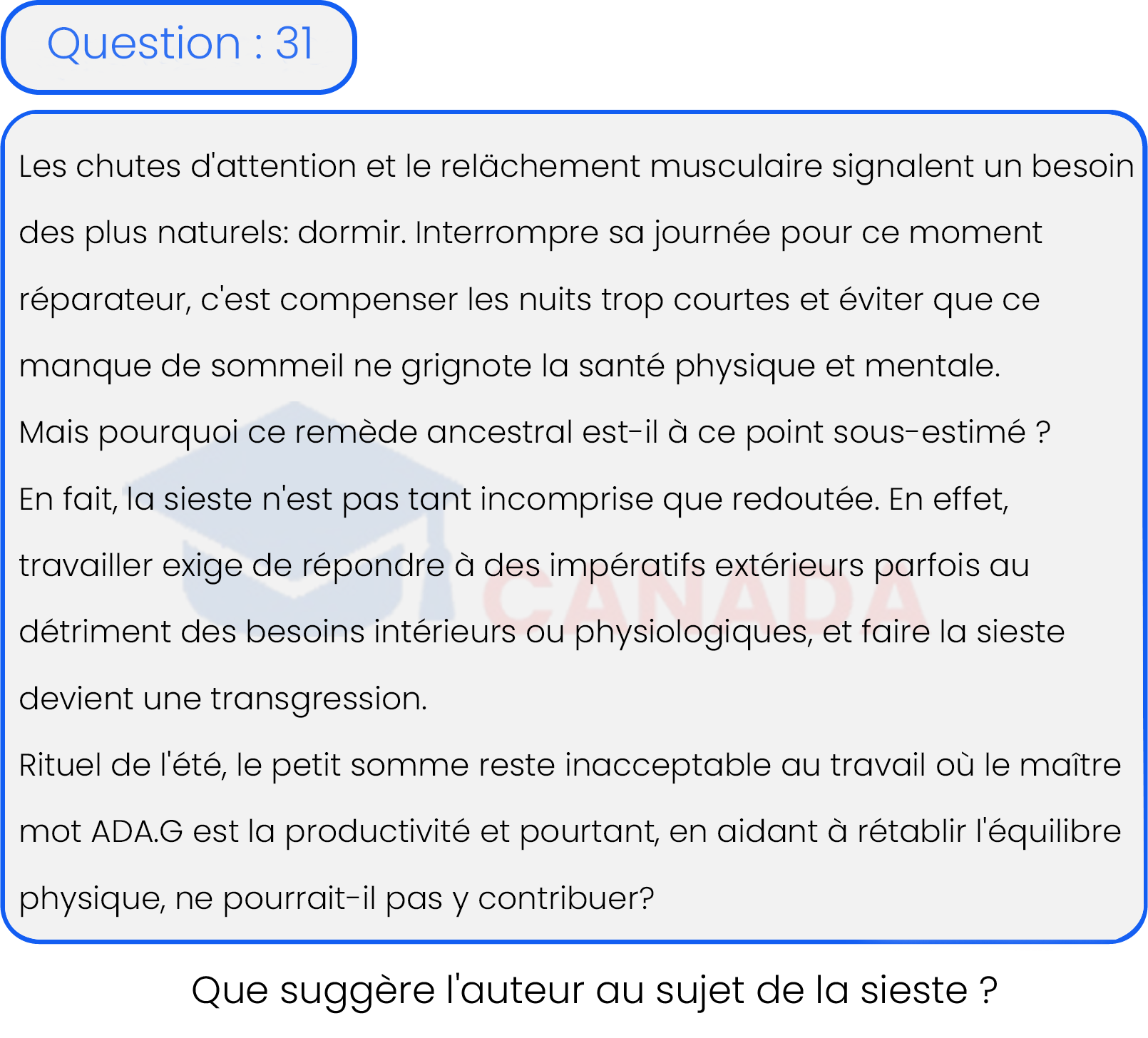 Question 31