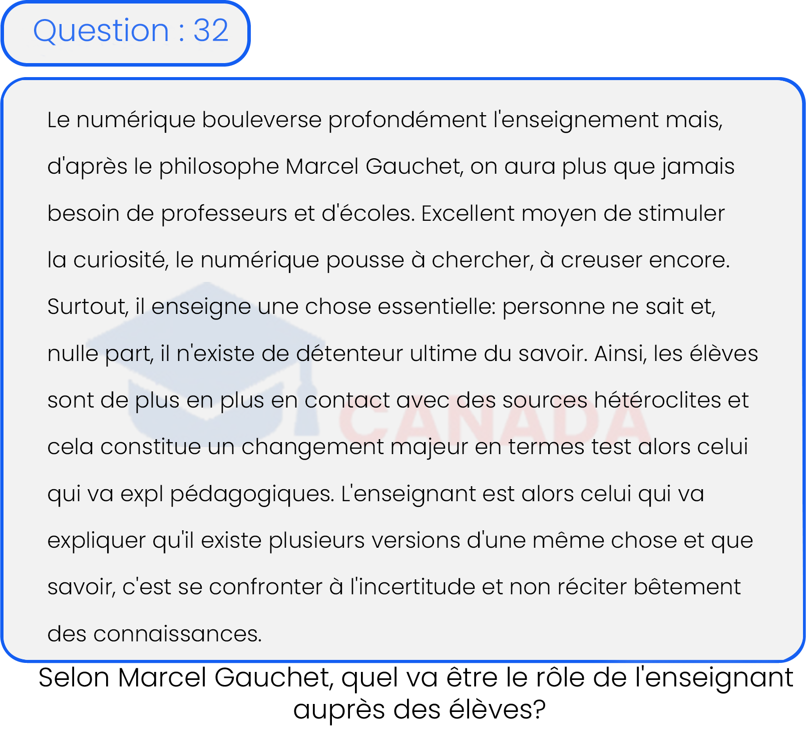 Question 32