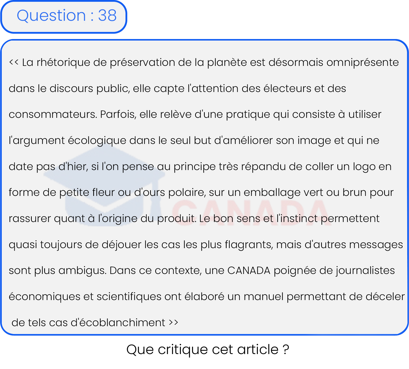Question 38