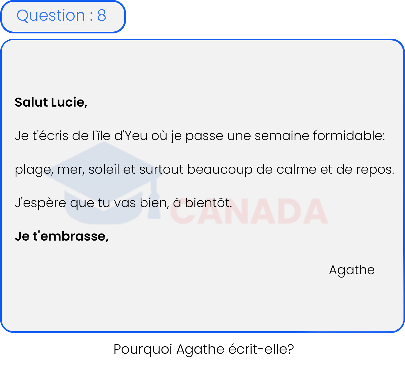 Question 8